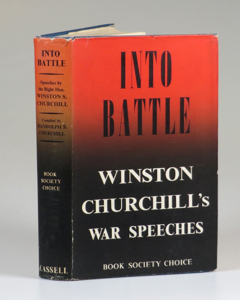 Item #007645 Into Battle. Winston S. Churchill.