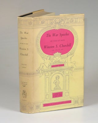 Item #007652 The War Speeches of the Rt. Hon. Winston S. Churchill, Volume Three only of the...