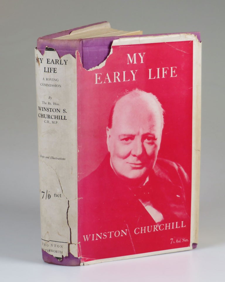 Item #007655 My Early Life. Winston S. Churchill.