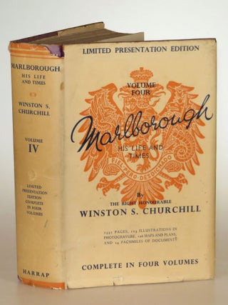 Item #007656 Marlborough: His Life and Times, Volume IV, "Limited Presentation Edition" Winston...
