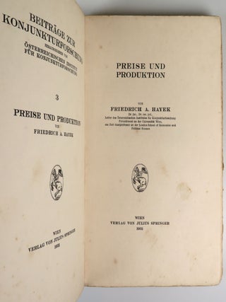Preise Und Produktion (Prices and Production)
