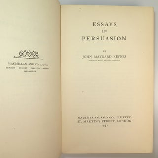 Essays in Persuasion