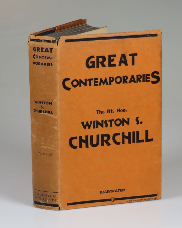 Item #007688 Great Contemporaries. Winston S. Churchill.