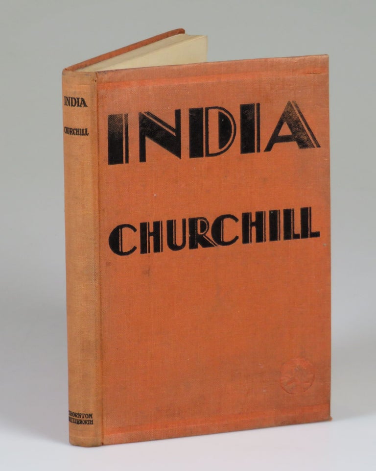 Item #007691 India. Winston S. Churchill.