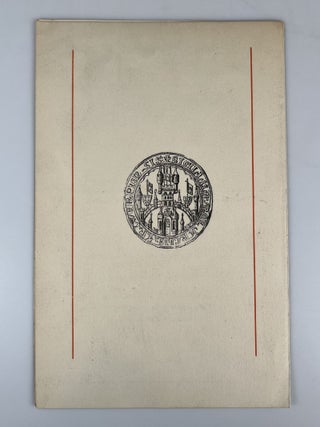 An original menu, signed by both Winston S. Churchill and his daughter, Mary, with accompanying invitation, directions, and nameplate, for a lunch held at the Town Hall in Antwerp to mark the occasion of Churchill's appointment as an honorary citizen of Antwerp, Saturday, 17 November 1945