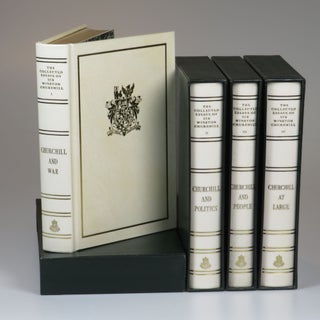 Item #007731 The Collected Essays of Sir Winston Churchill, complete in four volumes. Winston S....