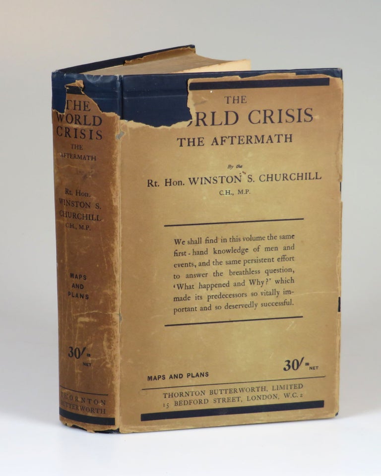 Item #007739 The World Crisis: The Aftermath. Winston S. Churchill.