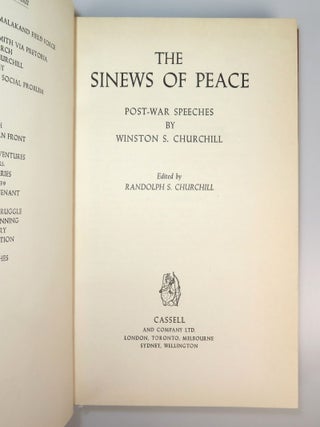 The Sinews of Peace