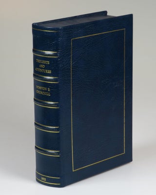 Item #007779 A full Morocco goatskin Solander case for the British first edition of Thoughts and...