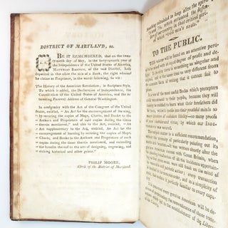 The History of the American Revolution; in Scripture Style. To Which is Added, The Declaration of Independence, the Constitution of the United States of America, and the Interesting Farewell Address of General Washington