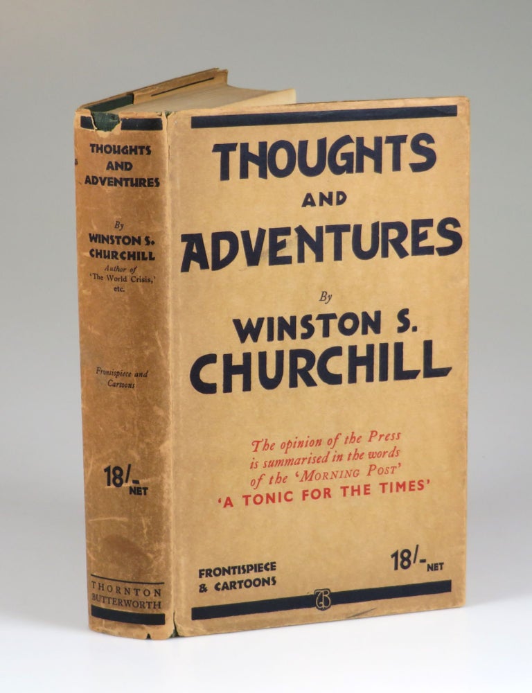 Item #007875 Thoughts and Adventures. Winston S. Churchill.