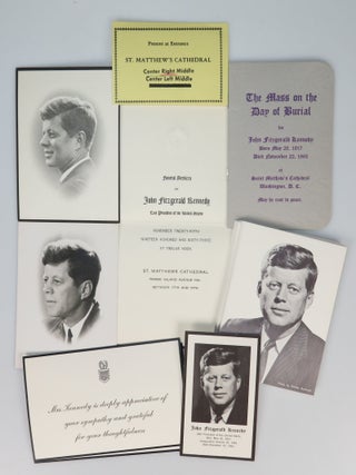 Item #007878 A small archive of ephemera from the 25 November 1963 state funeral of President...