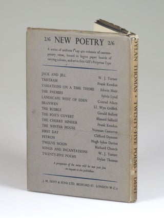 Twenty-Five Poems, signed by the author