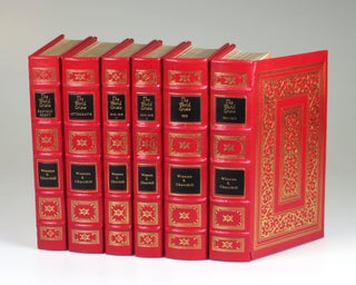Item #007882 The World Crisis, the full leather Easton Press edition in six volumes. Winston S....