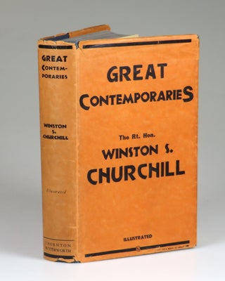 Item #007886 Great Contemporaries. Winston S. Churchill