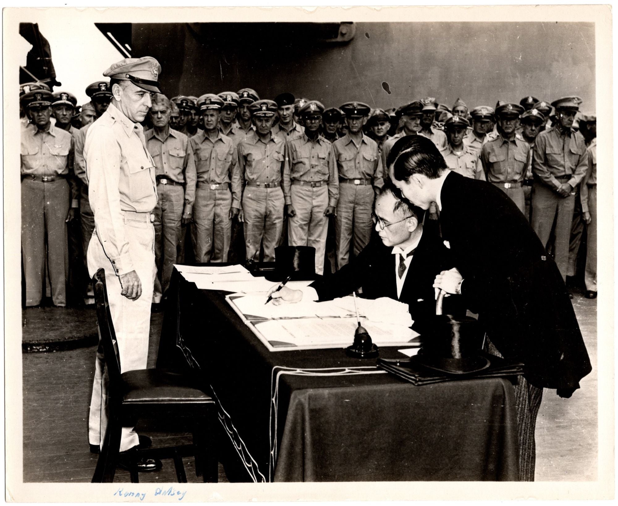 An Original Second World War Official U.S. Army Signal Corps Photograph ...