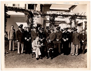 Item #007911 An original Second World War Official U.S. Navy photograph of U.S. President...