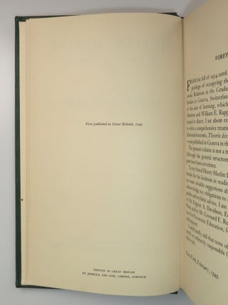 Human Action: A Treatise on Economics