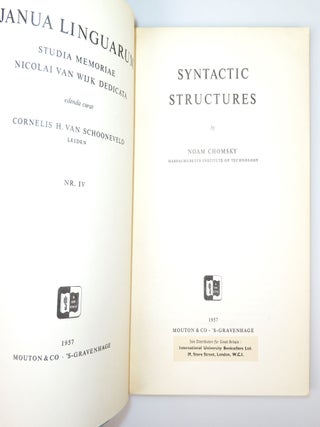 Syntactic Structures