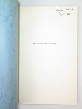 Syntactic Structures