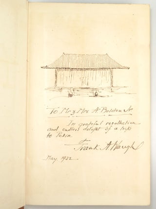 Collected Poems of Robert Frost, with a charming 1932 drawing and gift inscription from American landscape architect Frank A. Waugh