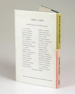 Death of a Naturalist, warmly inscribed by the author