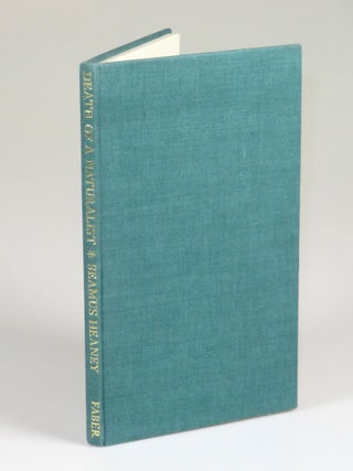 Death of a Naturalist, warmly inscribed by the author