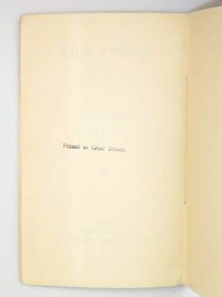 A Boy's Will, hand-numbered "62" and signed by Frost, one the final 135 first edition copies, which were signed and numbered by Frost in 1943