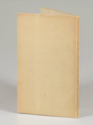A Boy's Will, hand-numbered "62" and signed by Frost, one the final 135 first edition copies, which were signed and numbered by Frost in 1943