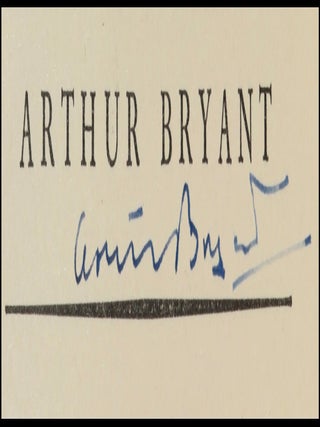 The Turn of the Tide: 1939-1943, signed by the author and extollingly inscribed to Winston S. Churchill