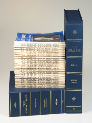 Item #008097 The Great War, a full set of all 26 magazine parts as originally issued, housed in...