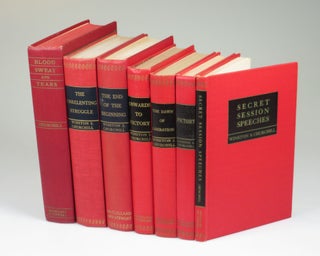 The War Speeches: a full set of seven Canadian first editions: Blood Sweat and Tears, The Unrelenting Struggle, The End of the Beginning, Onwards to Victory, The Dawn of Liberation, Victory, Secret Session Speeches
