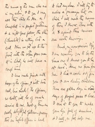 "Churchill is nothing but a cad." An 1899-1900 Boer War Archive of British author and war correspondent Henry C. Shelley, featuring Shelley's fellow war correspondent Winston S. Churchill in a photograph, in print, and in correspondence
