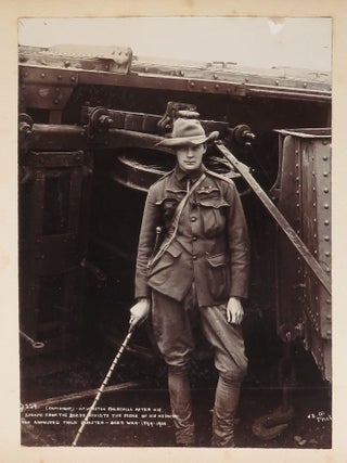 Item #008115 A contemporary photograph album of the Boer War (1899-1902) including 41 captioned...