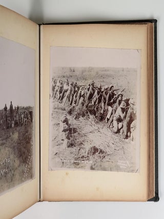 A contemporary photograph album of the Boer War (1899-1902) including 41 captioned images, among them one of the most striking early images of Winston S. Churchill dating from his time as an itinerant solder and war correspondent during the waning days of Queen Victoria's reign