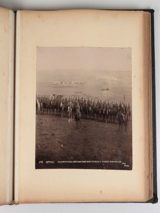A contemporary photograph album of the Boer War (1899-1902) including 41 captioned images, among them one of the most striking early images of Winston S. Churchill dating from his time as an itinerant solder and war correspondent during the waning days of Queen Victoria's reign