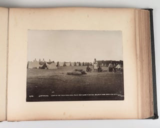 A contemporary photograph album of the Boer War (1899-1902) including 41 captioned images, among them one of the most striking early images of Winston S. Churchill dating from his time as an itinerant solder and war correspondent during the waning days of Queen Victoria's reign