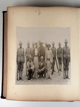 A contemporary photograph album of the Boer War (1899-1902) including 41 captioned images, among them one of the most striking early images of Winston S. Churchill dating from his time as an itinerant solder and war correspondent during the waning days of Queen Victoria's reign
