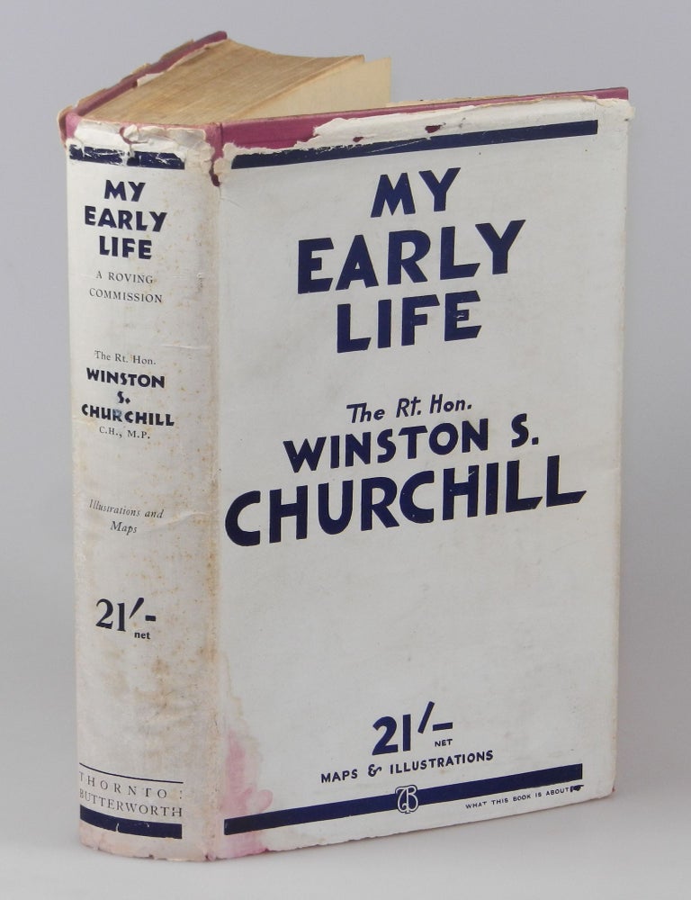 Item #008128 My Early Life. Winston S. Churchill.