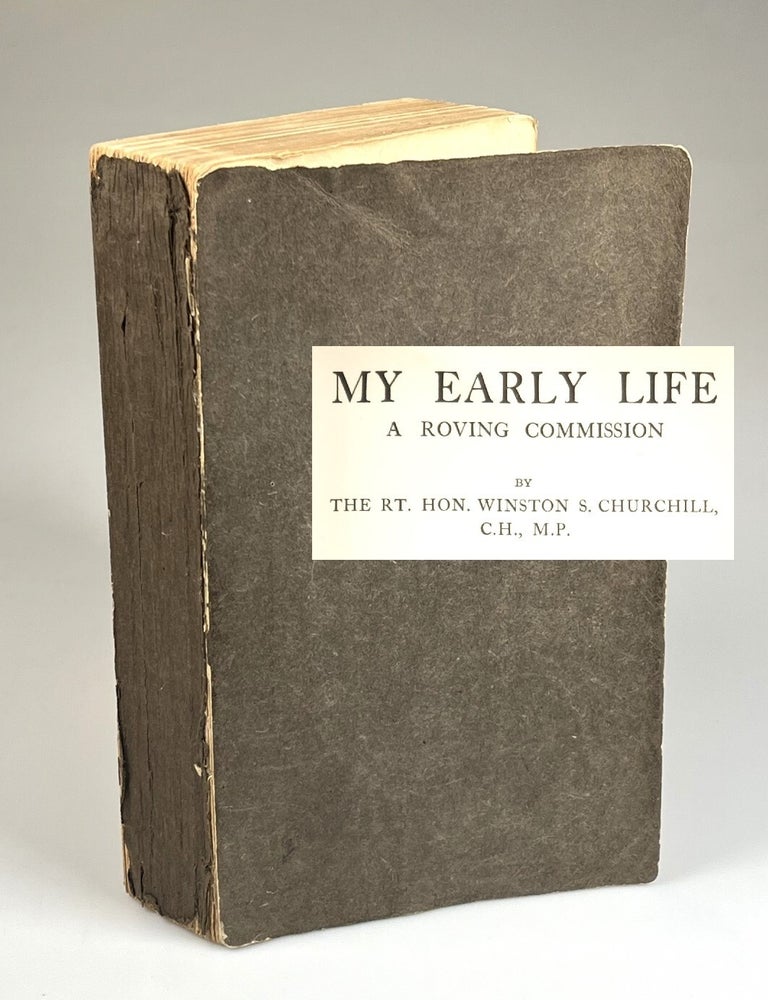 Item #008137 My Early Life, a publisher's pre-publication proof copy. Winston S. Churchill.