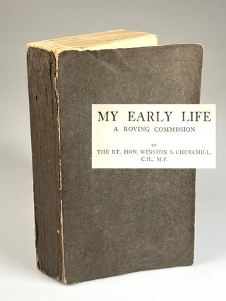 Item #008137 My Early Life, a publisher's pre-publication proof copy. Winston S. Churchill