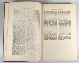 Coming Men on Coming Questions, including "Winston Churchill, Past, Present, and Future." by William T. Stead and "Why I Am A Free Trader." by Winston S. Churchill