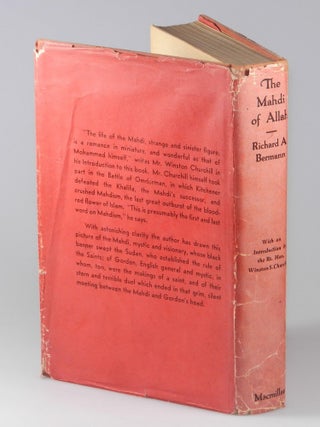 The Mahdi of Allah, author's presentation copy inscribed to the first German diplomat to openly criticize Hitler's regime