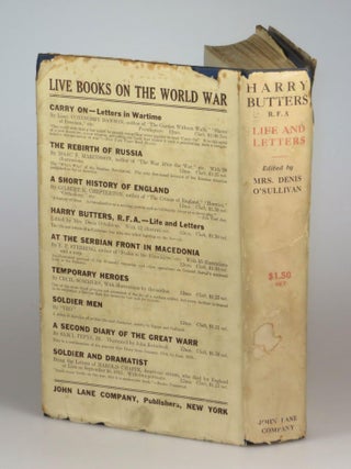 Harry Butters, R.F.A. "An American Citizen" Life and War Letters