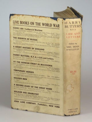 Harry Butters, R.F.A. "An American Citizen" Life and War Letters