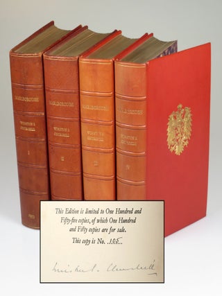 Item #008185 Marlborough: His Life and Times, the publisher's signed limited and finely bound...