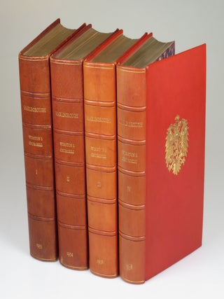 Marlborough: His Life and Times, the publisher's signed limited and finely bound issue of the first edition, set number 105 of 150 numbered sets