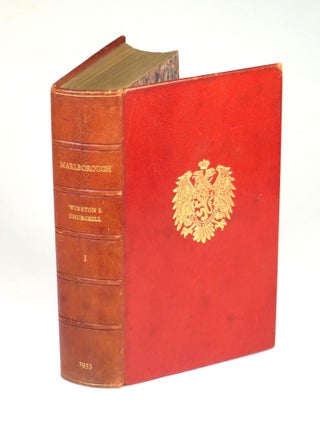 Marlborough: His Life and Times, the publisher's signed limited and finely bound issue of the first edition, set number 105 of 150 numbered sets
