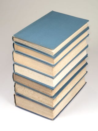 The War Speeches, a full set of seven British first editions - Into Battle, The Unrelenting Struggle, The End of the Beginning, Onwards to Victory, The Dawn of Liberation, Victory, and Secret Session Speeches