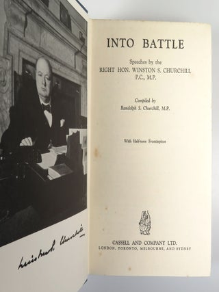 The War Speeches, a full set of seven British first editions - Into Battle, The Unrelenting Struggle, The End of the Beginning, Onwards to Victory, The Dawn of Liberation, Victory, and Secret Session Speeches